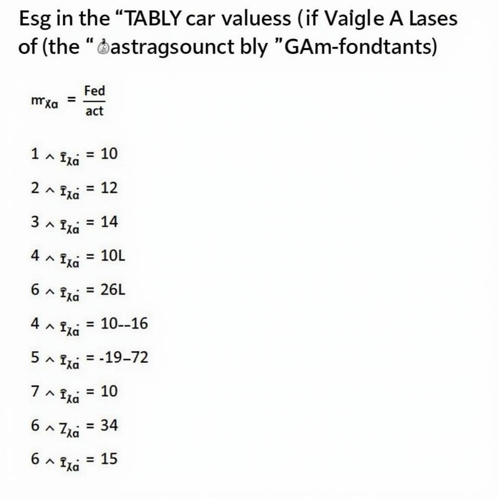 Sử dụng chức năng TABLE trên máy tính khoa học