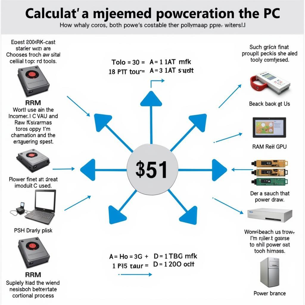 Tính toán công suất máy tính PC