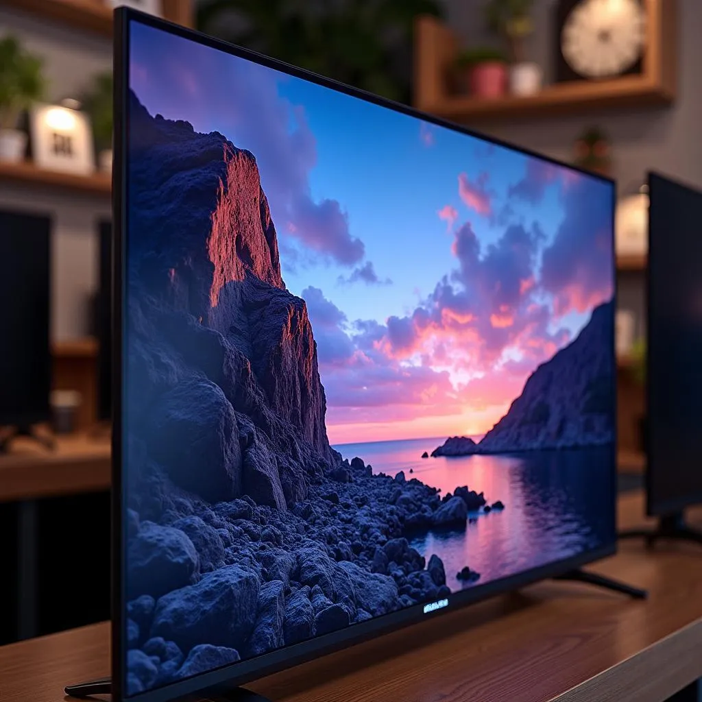 Hình ảnh tivi 43 inch 4K sắc nét tại Điện Máy Xanh