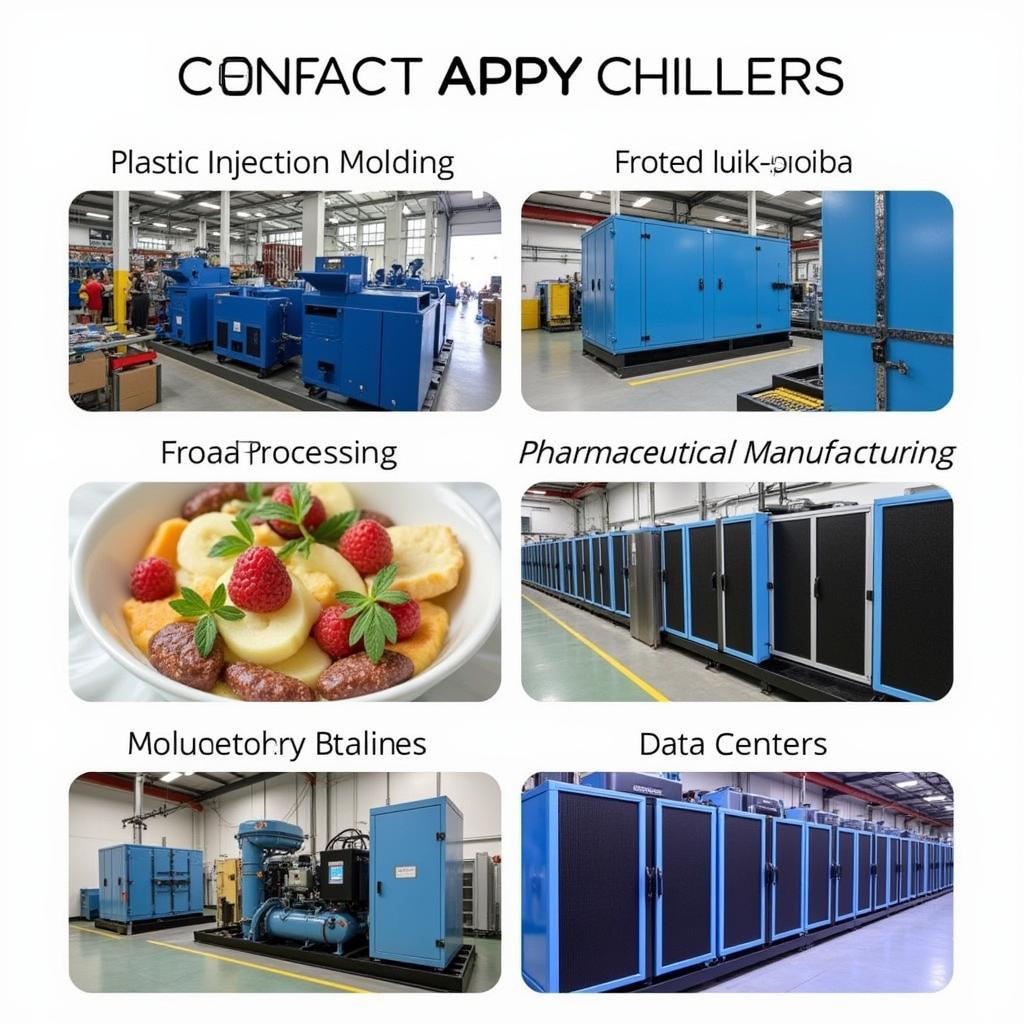 Ứng dụng thực tế của máy chiller