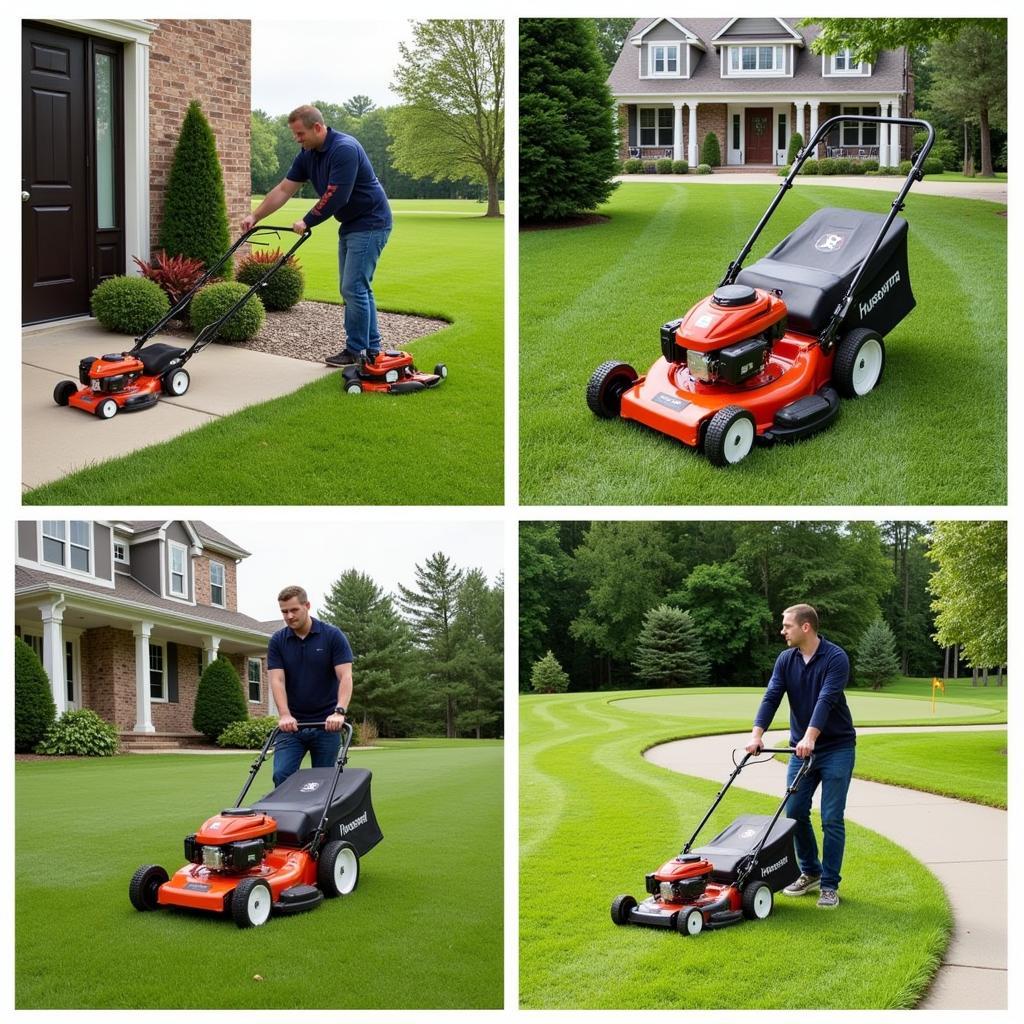 Ứng dụng máy cắt cỏ Husqvarna 541 trong cuộc sống