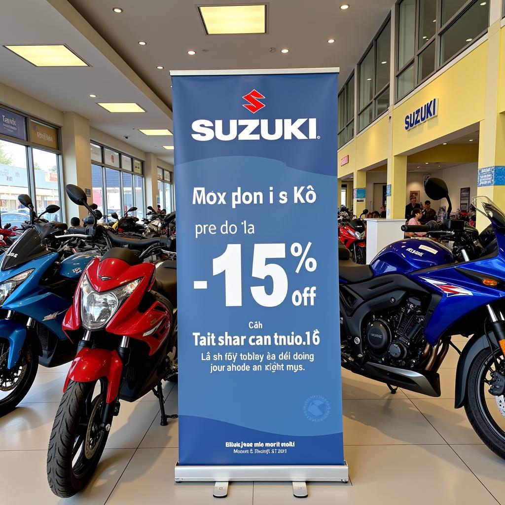 Ưu đãi mua xe Suzuki