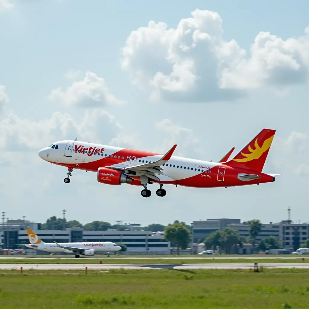 Vé máy bay Hà Nội Cần Thơ Vietjet