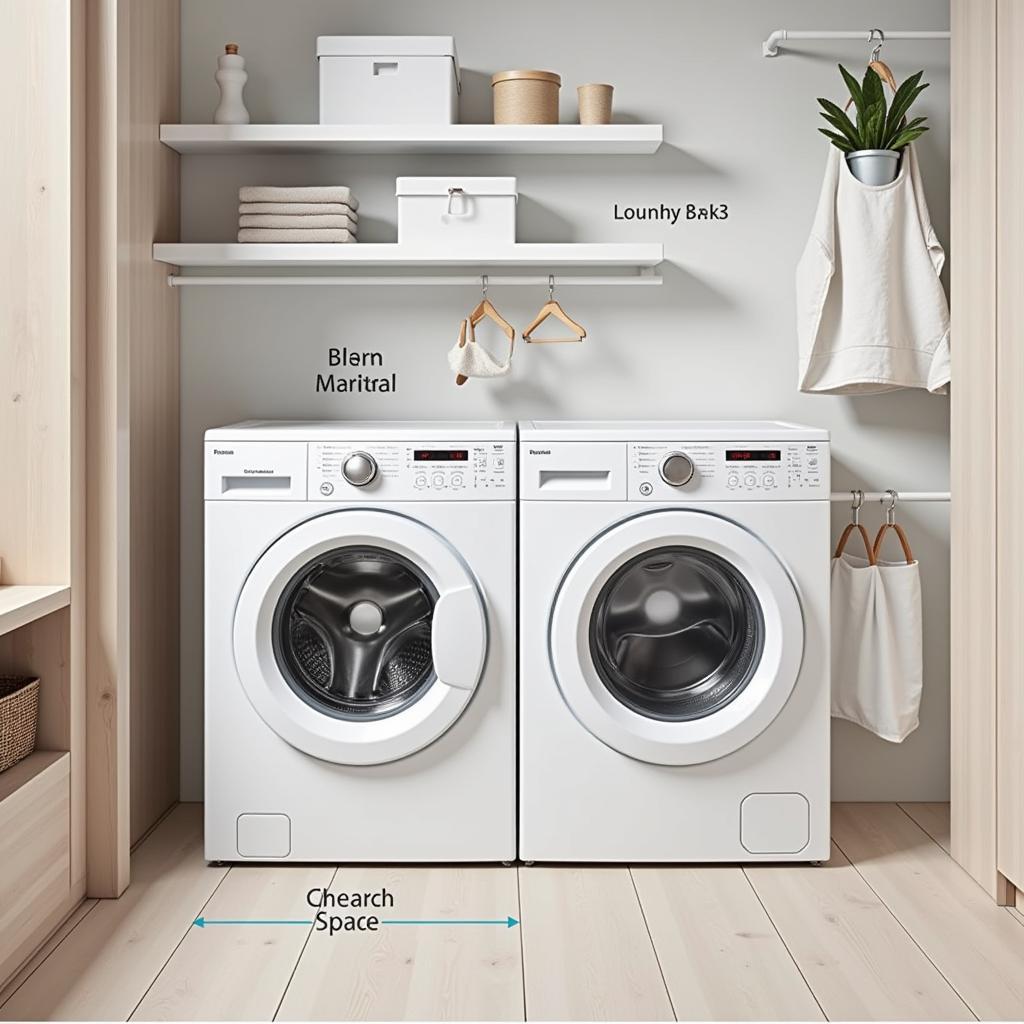 Vị trí đặt máy giặt Panasonic 8kg