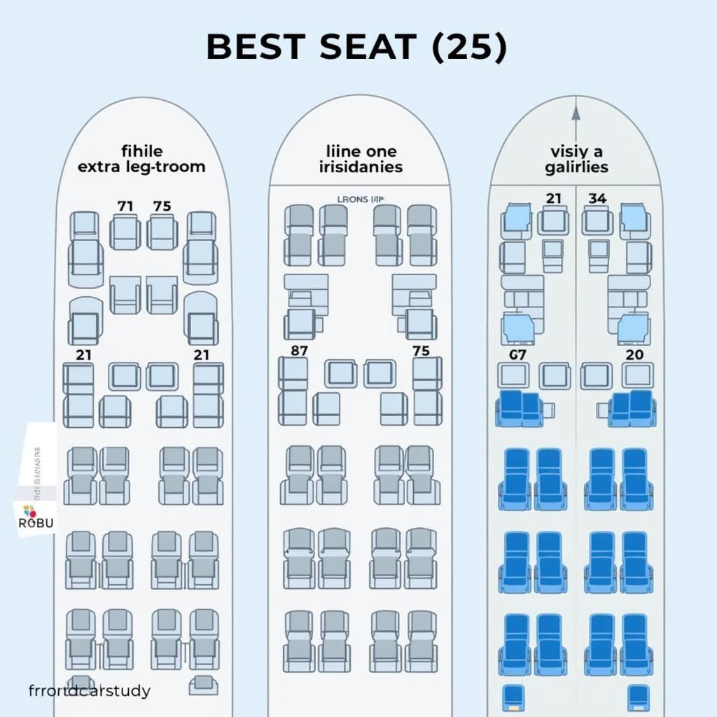 Vị trí ghế ngồi Boeing 787 Vietnam Airlines