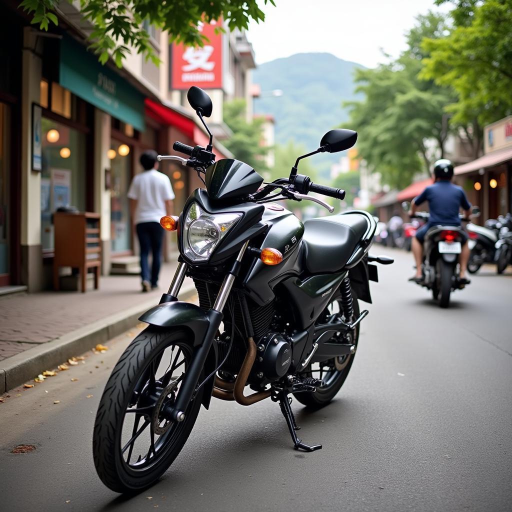 Yamaha Jupiter trên đường phố