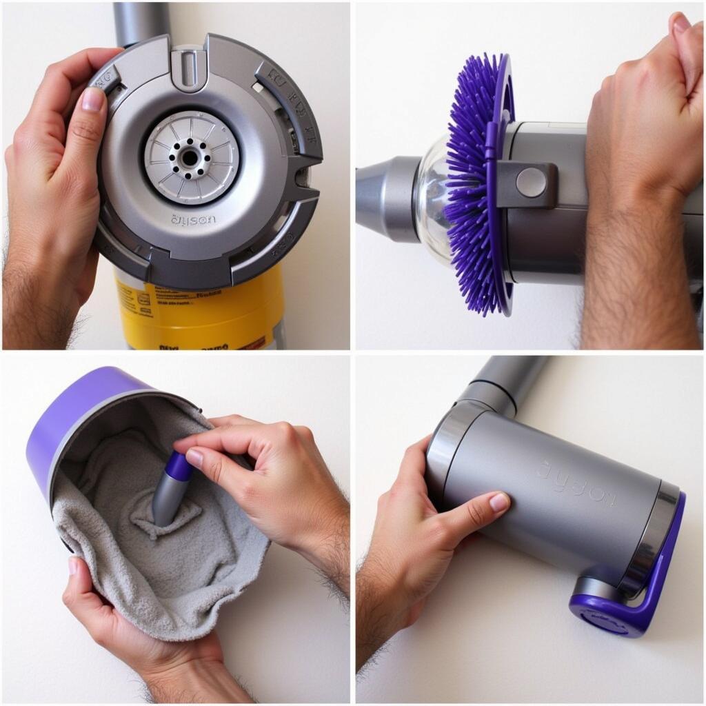 Bảo dưỡng máy hút bụi Dyson