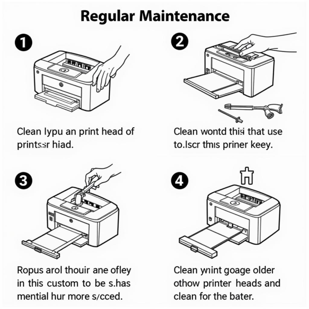 Bảo dưỡng máy in HP 2675