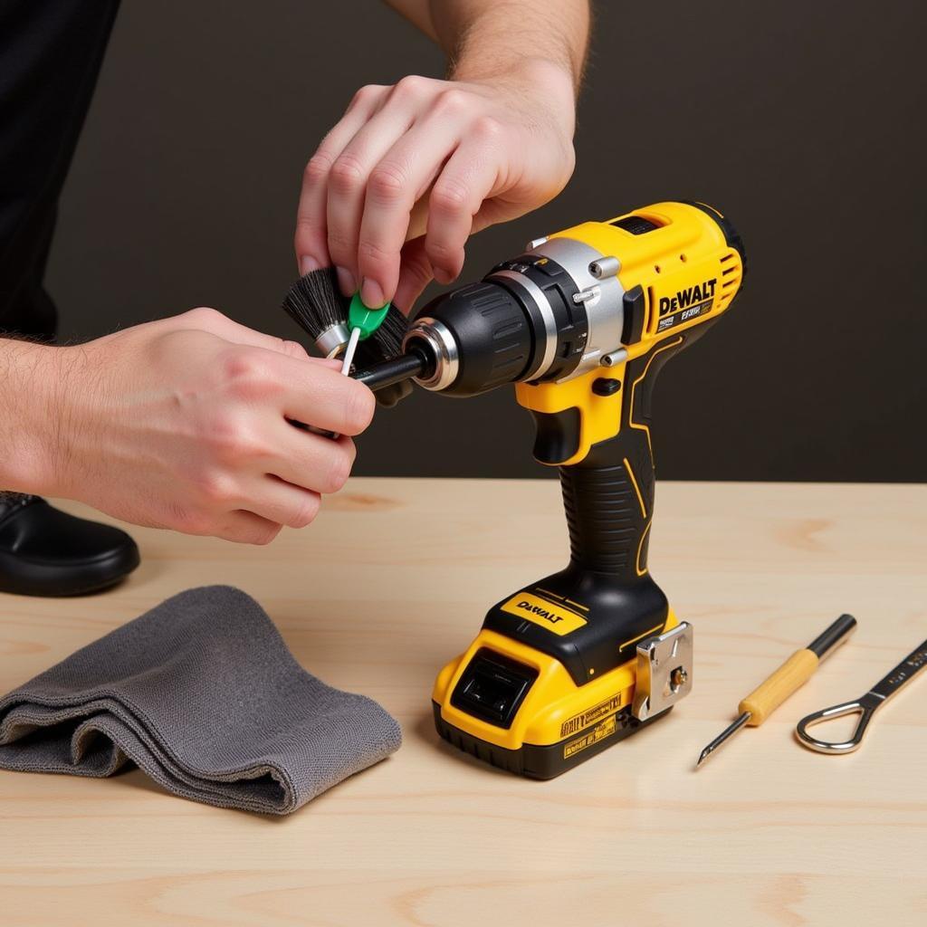 Bảo quản máy khoan pin Dewalt đúng cách