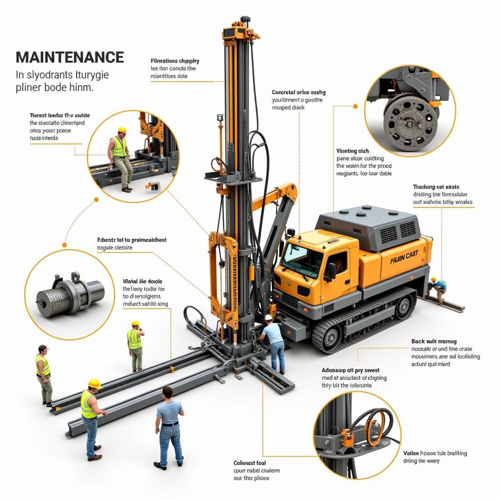 Bảo Trì Máy Khoan Cọc Nhồi Bê Tông Định Kỳ