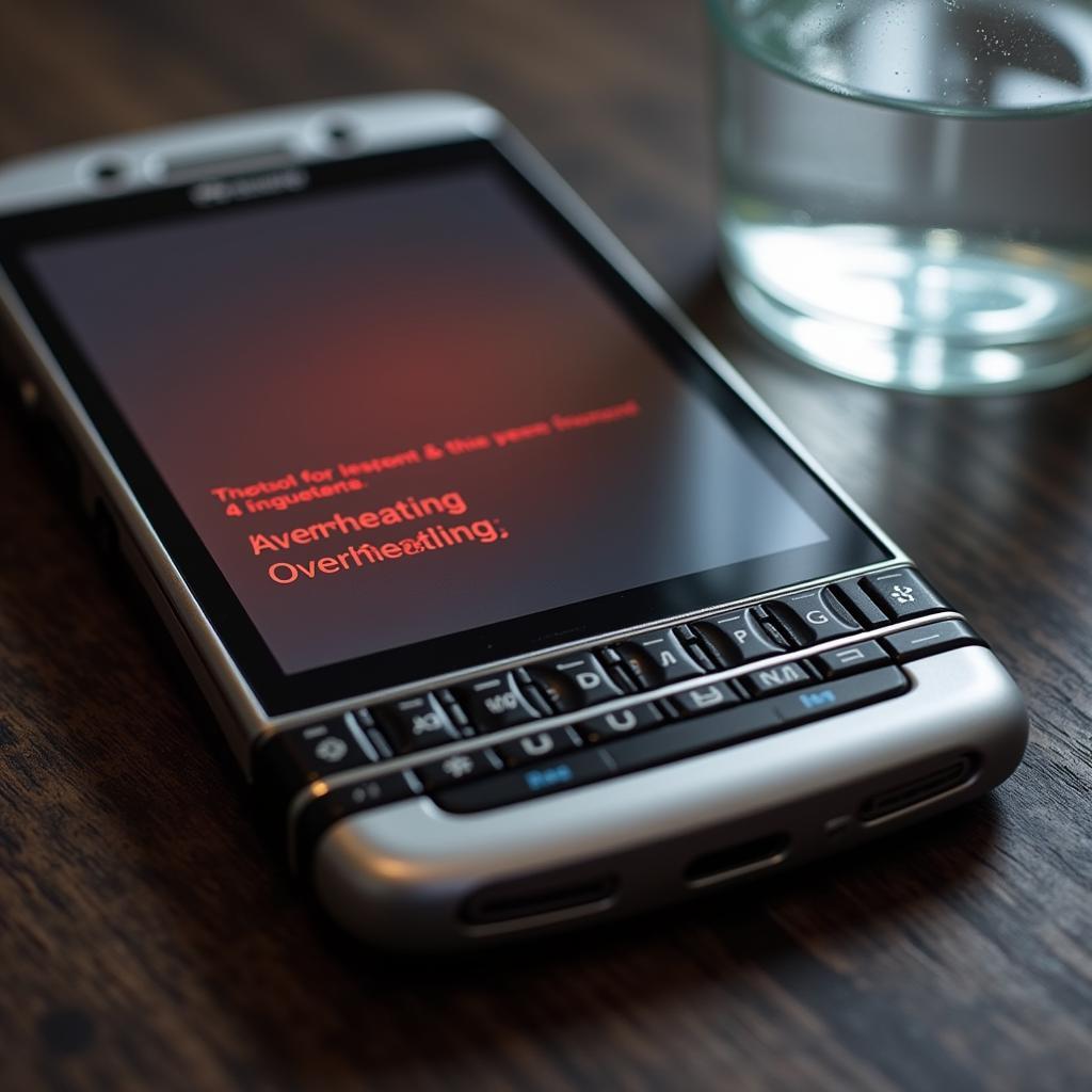 Blackberry Passport quá nóng cần làm gì?