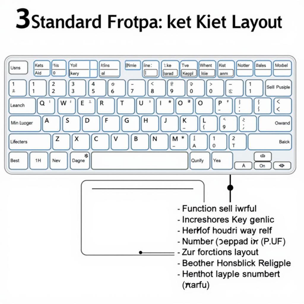 Bố Cục Bàn Phím Laptop