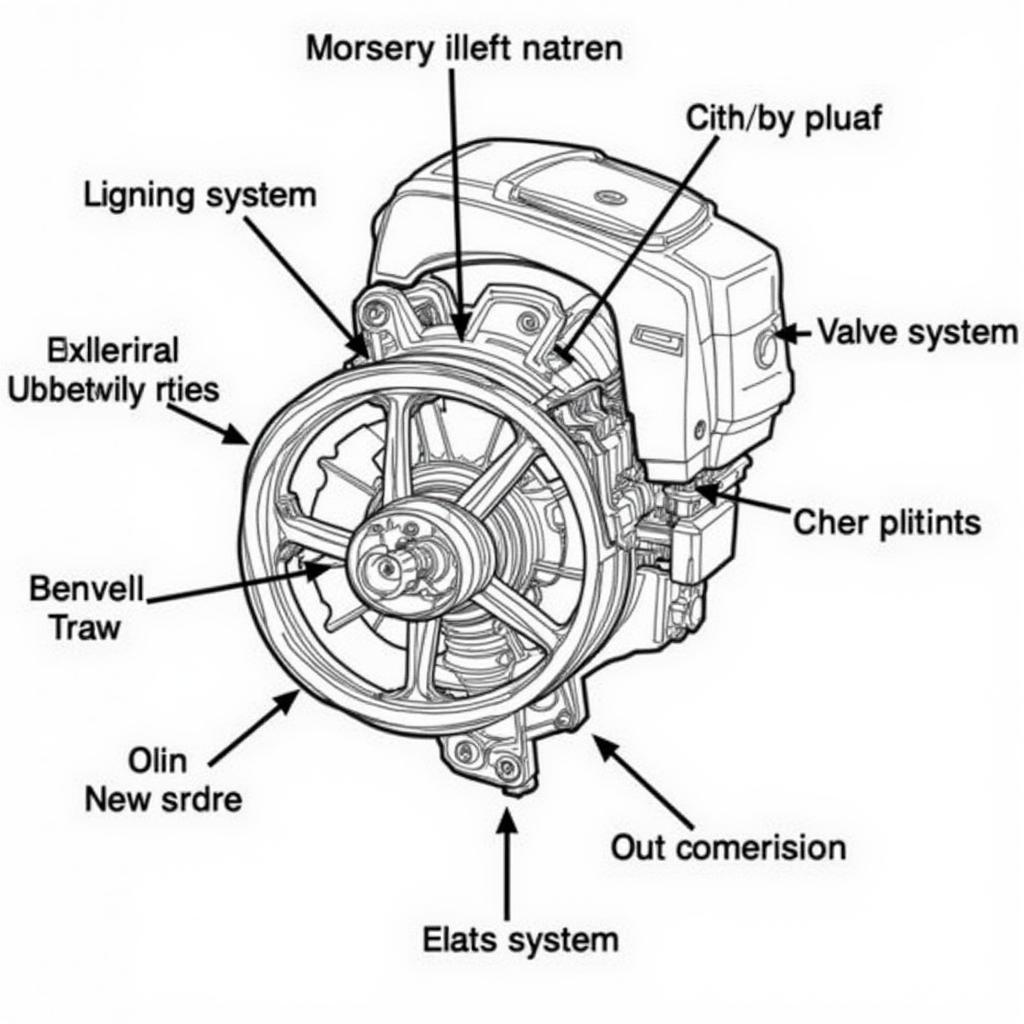 Cấu tạo bộ máy Ex 135