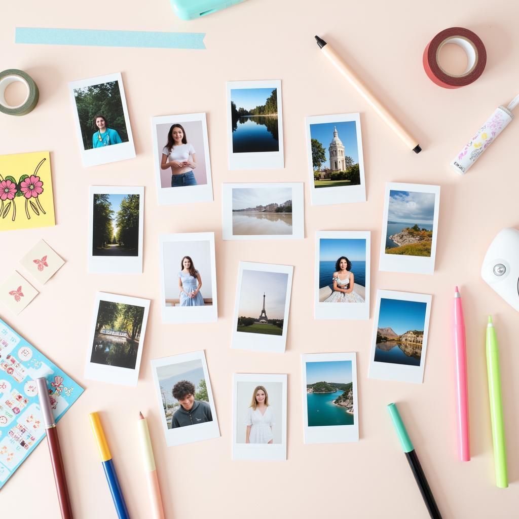 Bộ sưu tập ảnh Instax đa dạng