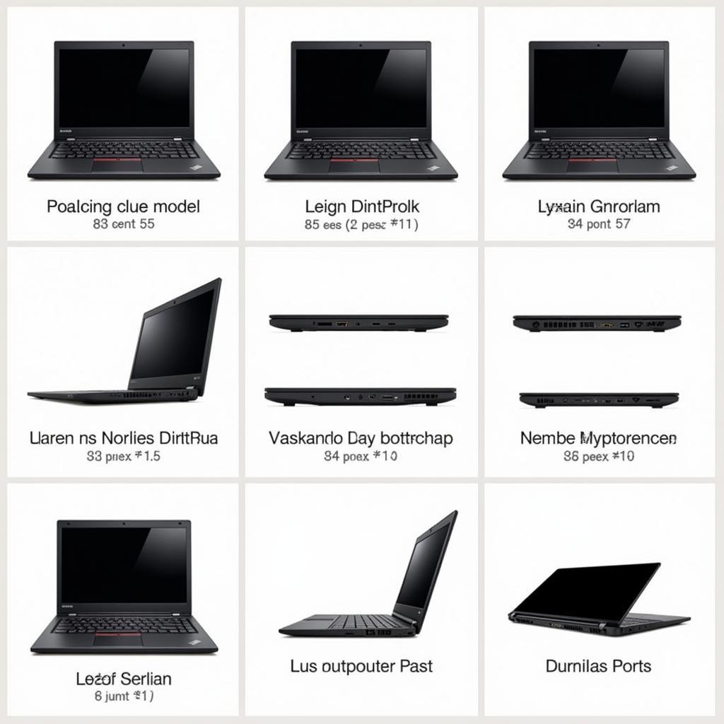 Các dòng máy tính Lenovo ThinkPad cũ phổ biến