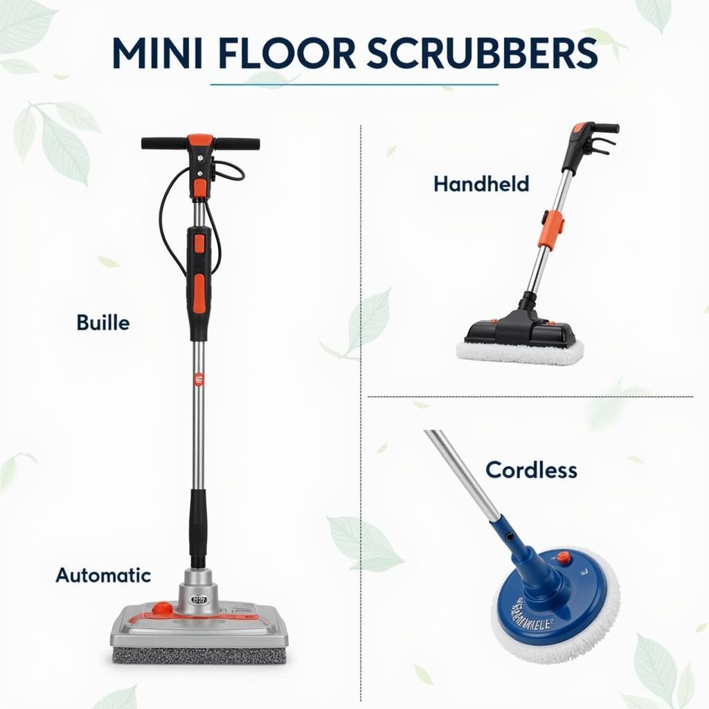 Các Loại Máy Đánh Sàn Mini