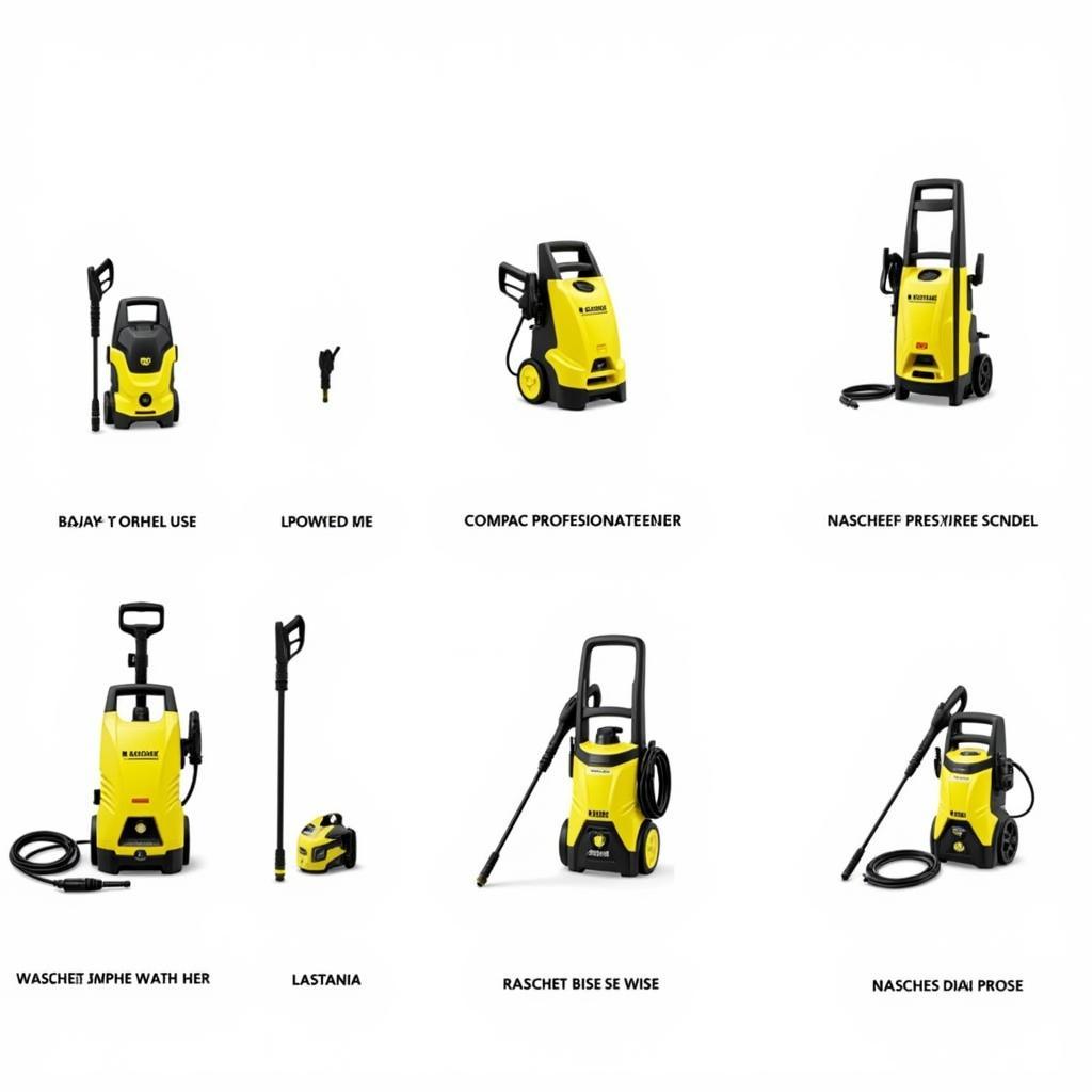 Các loại máy rửa xe Karcher