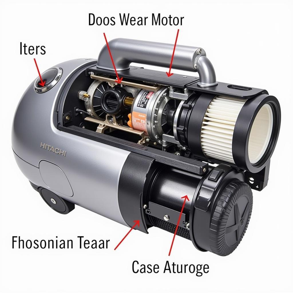 Các lỗi thường gặp ở máy hút bụi Hitachi