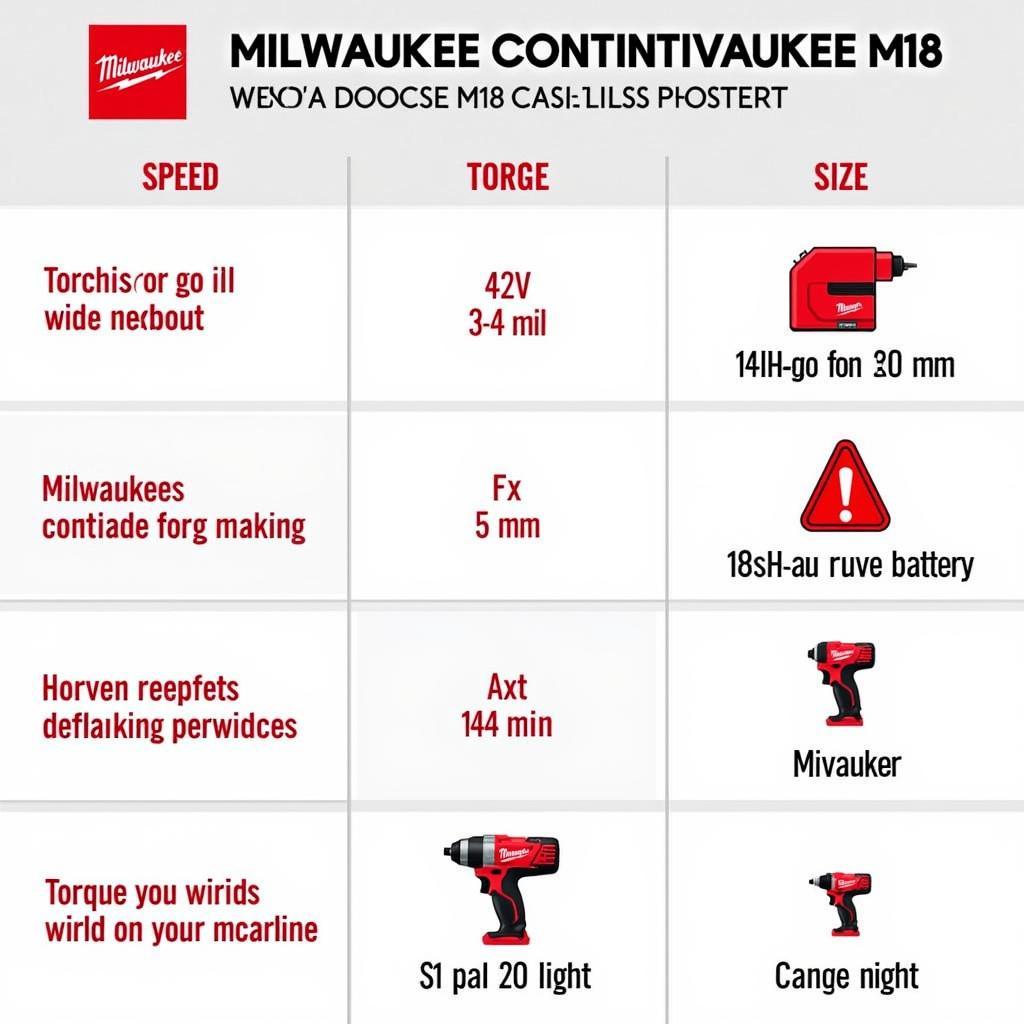 Các yếu tố chọn máy khoan pin Milwaukee M18