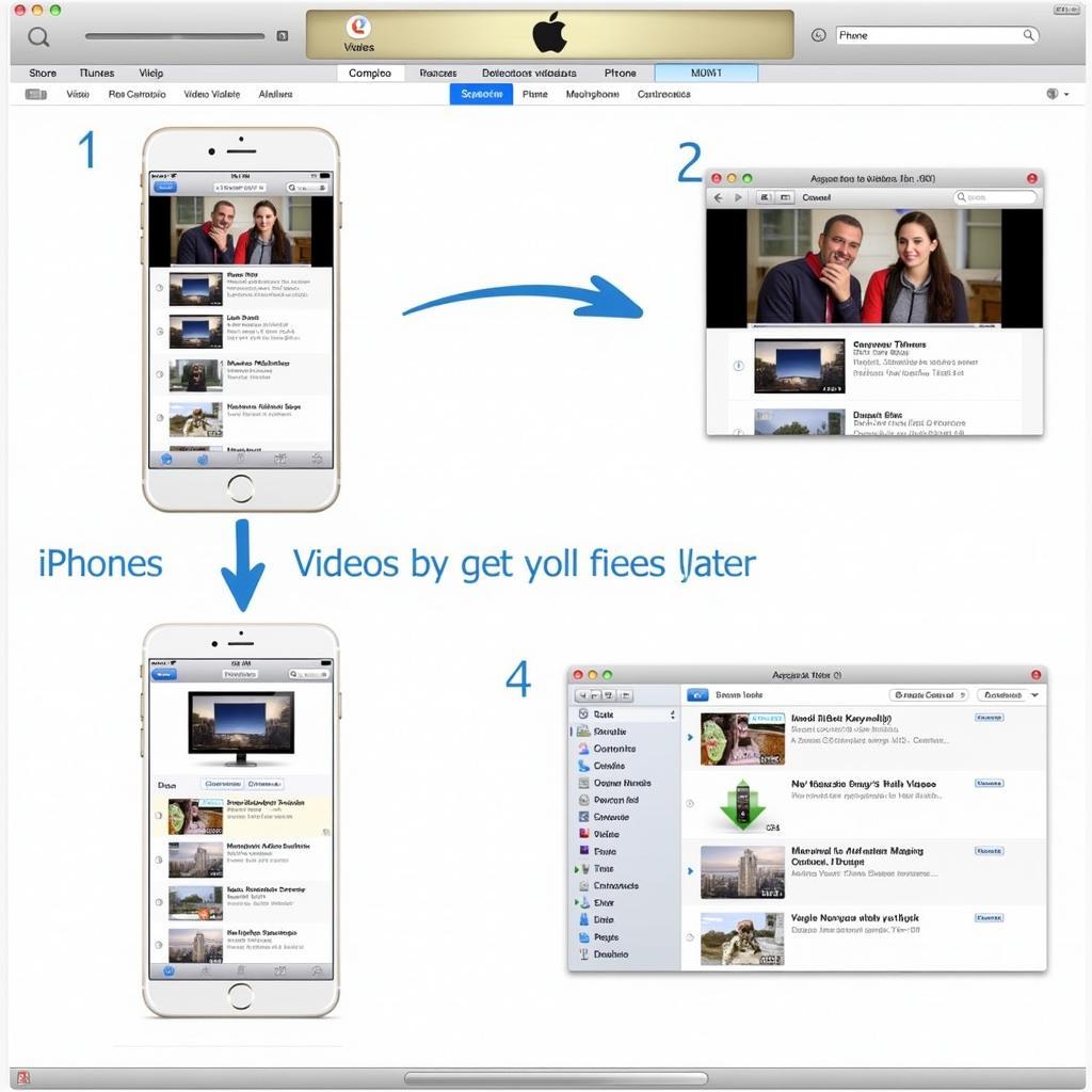 Chuyển video từ máy tính sang iPhone qua iTunes