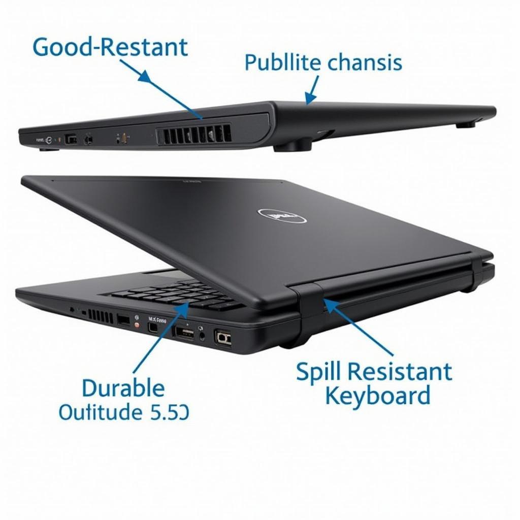 Thiết kế bền bỉ của Dell Latitude E5440