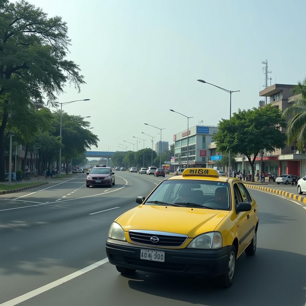 Di chuyển từ sân bay Tân Sơn Nhất về trung tâm thành phố