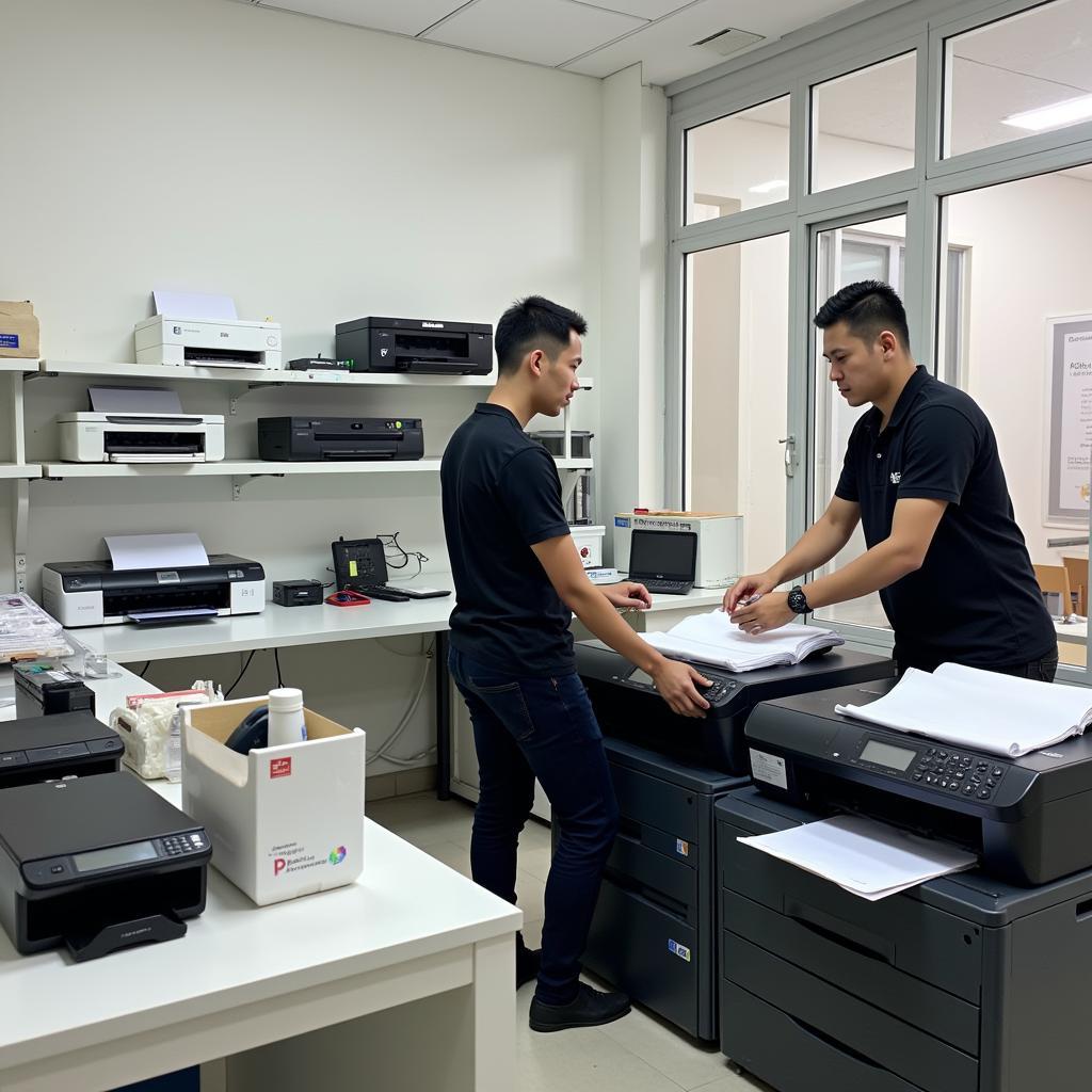 Dịch vụ đổ mực máy in HP tại Hà Nội
