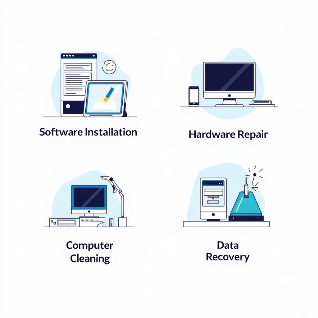 Dịch vụ sửa chữa máy tính đa dạng