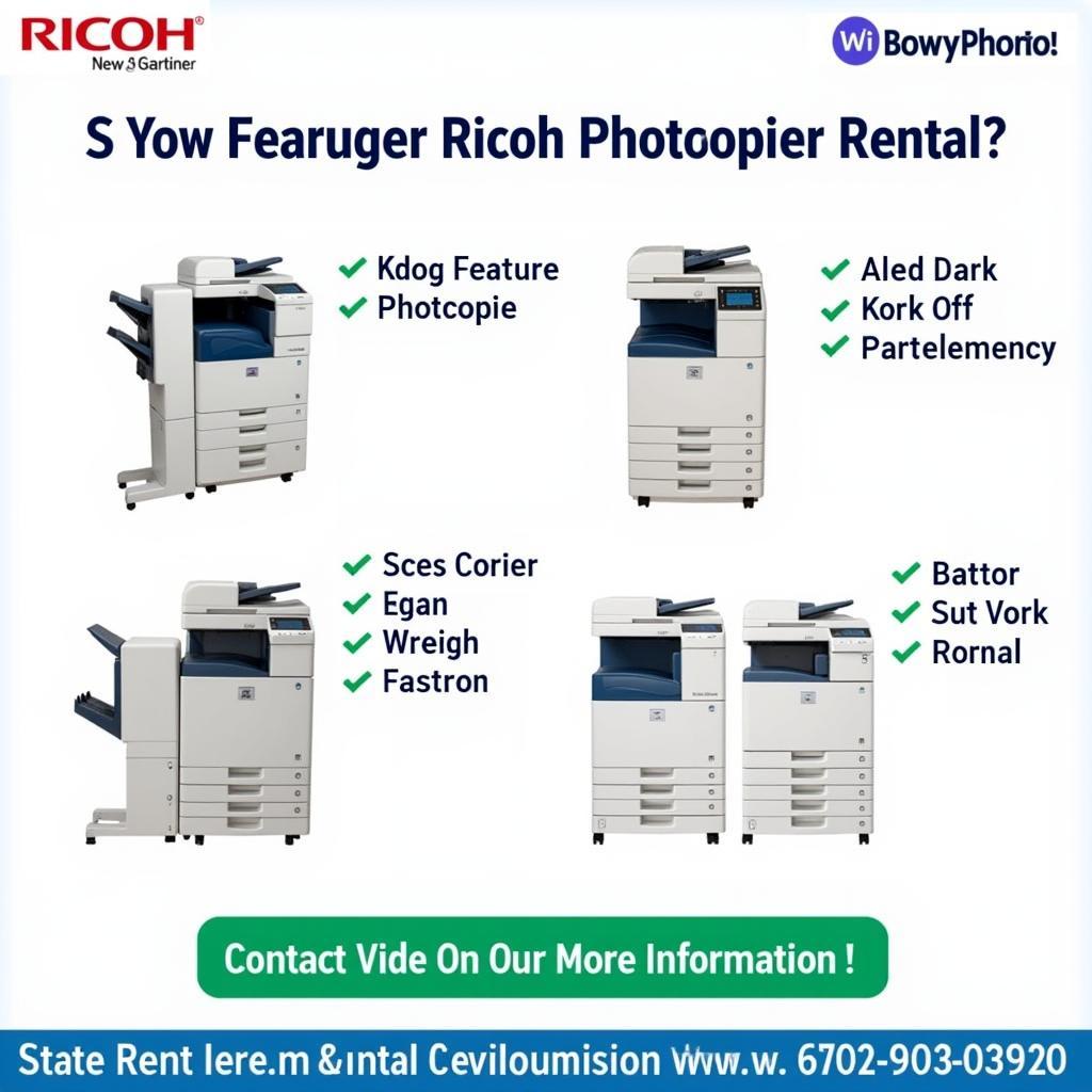 Dịch vụ thuê máy photocopy Ricoh