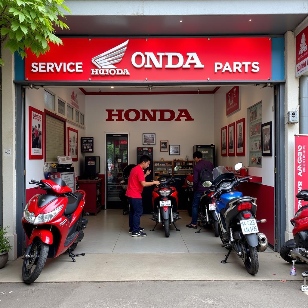 Dịch vụ hậu mãi của Honda Vietnam