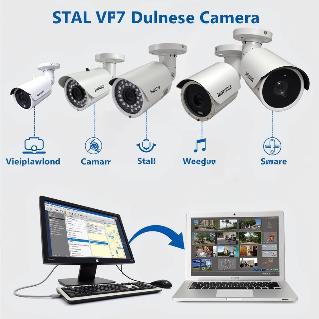 Kết nối nhiều camera với máy tính