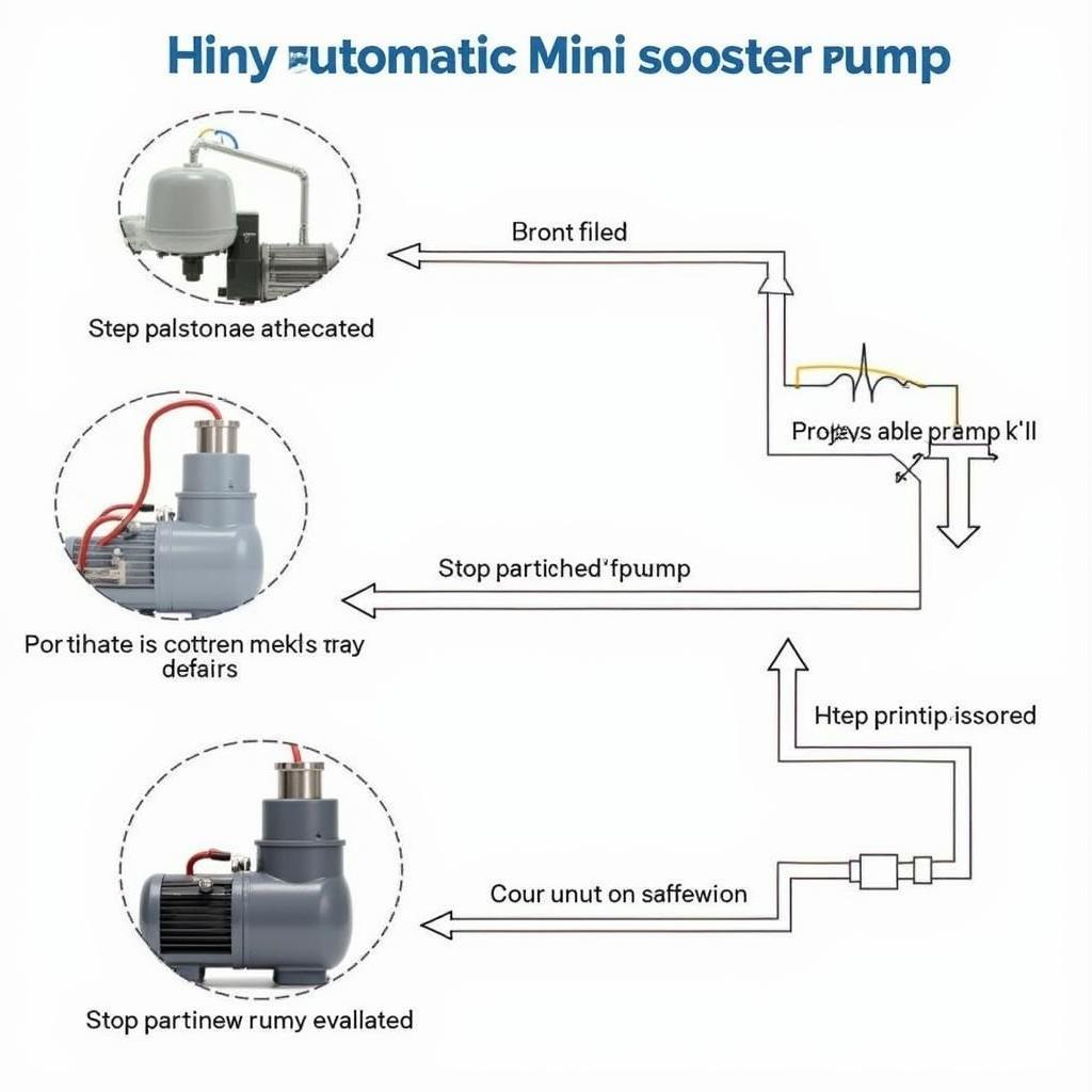 Lắp đặt máy bơm tăng áp mini tự động đơn giản