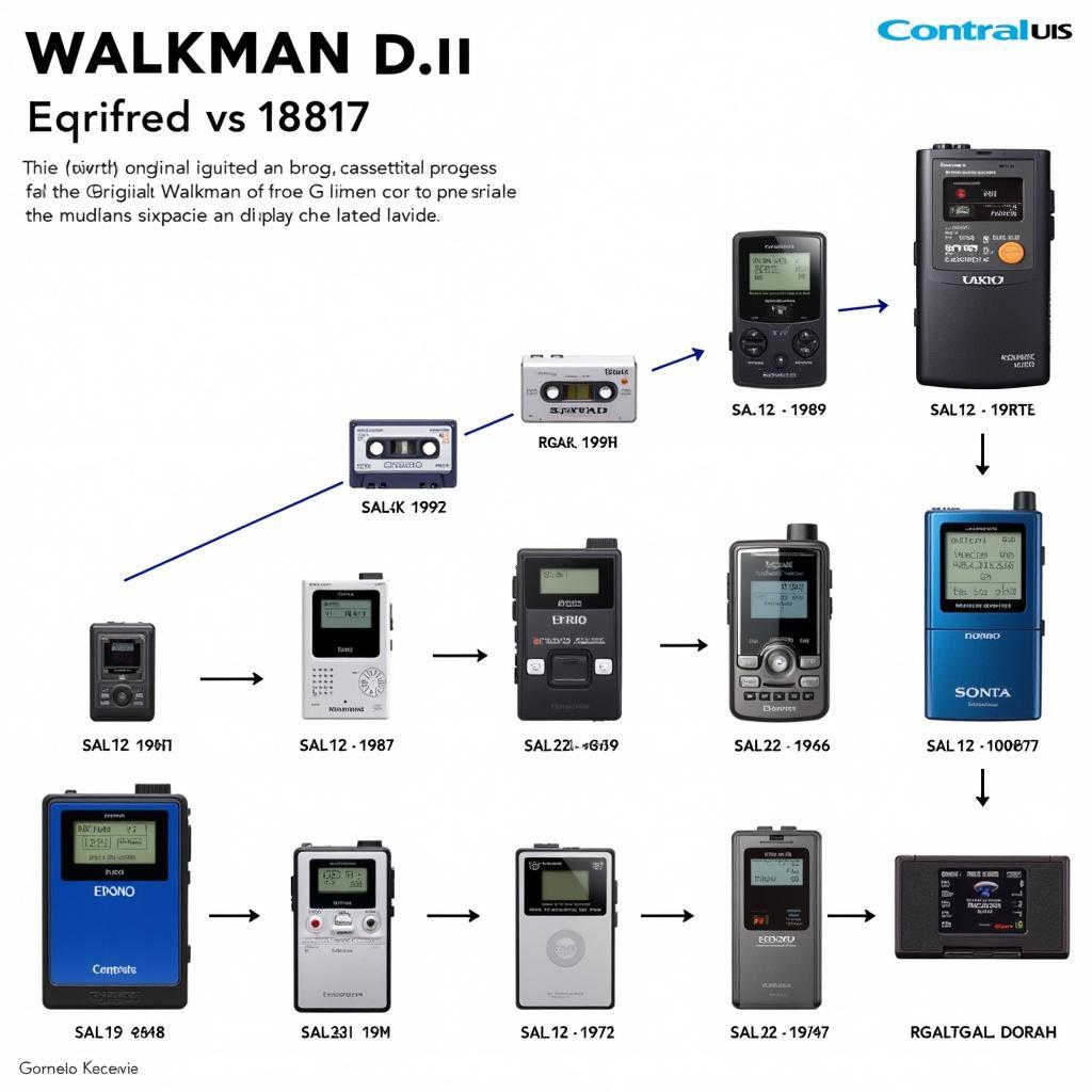 Lịch sử phát triển máy nghe nhạc Walkman