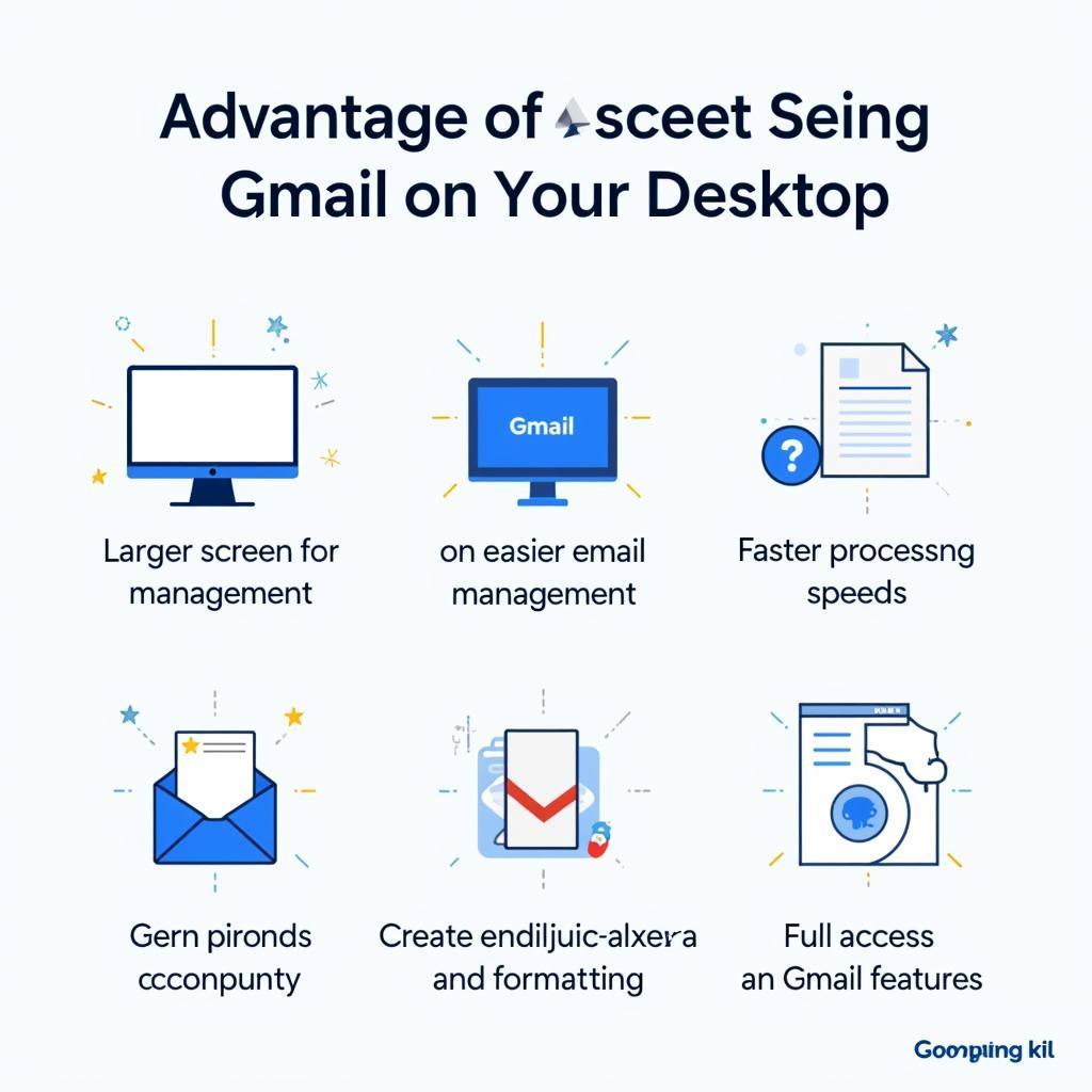 Lợi ích sử dụng Gmail trên máy tính