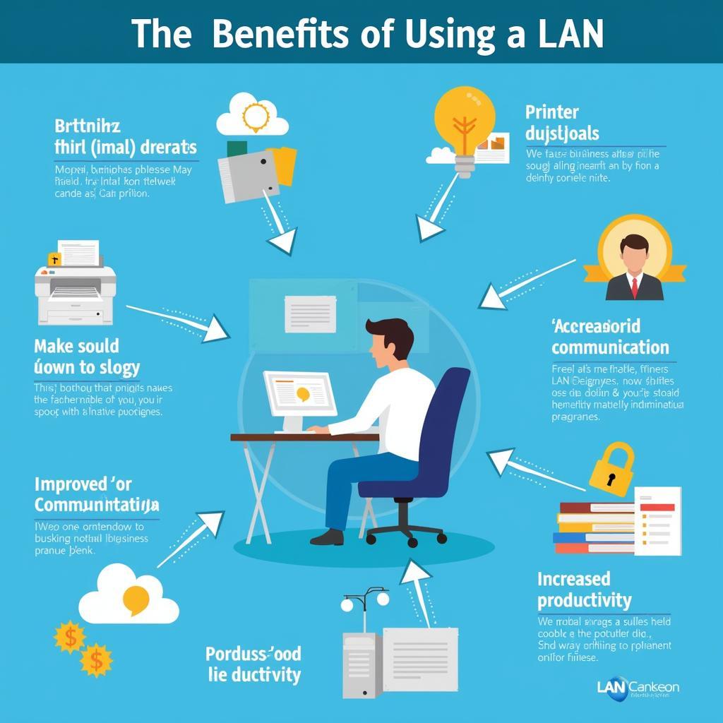 Lợi ích của việc sử dụng mạng LAN trong doanh nghiệp