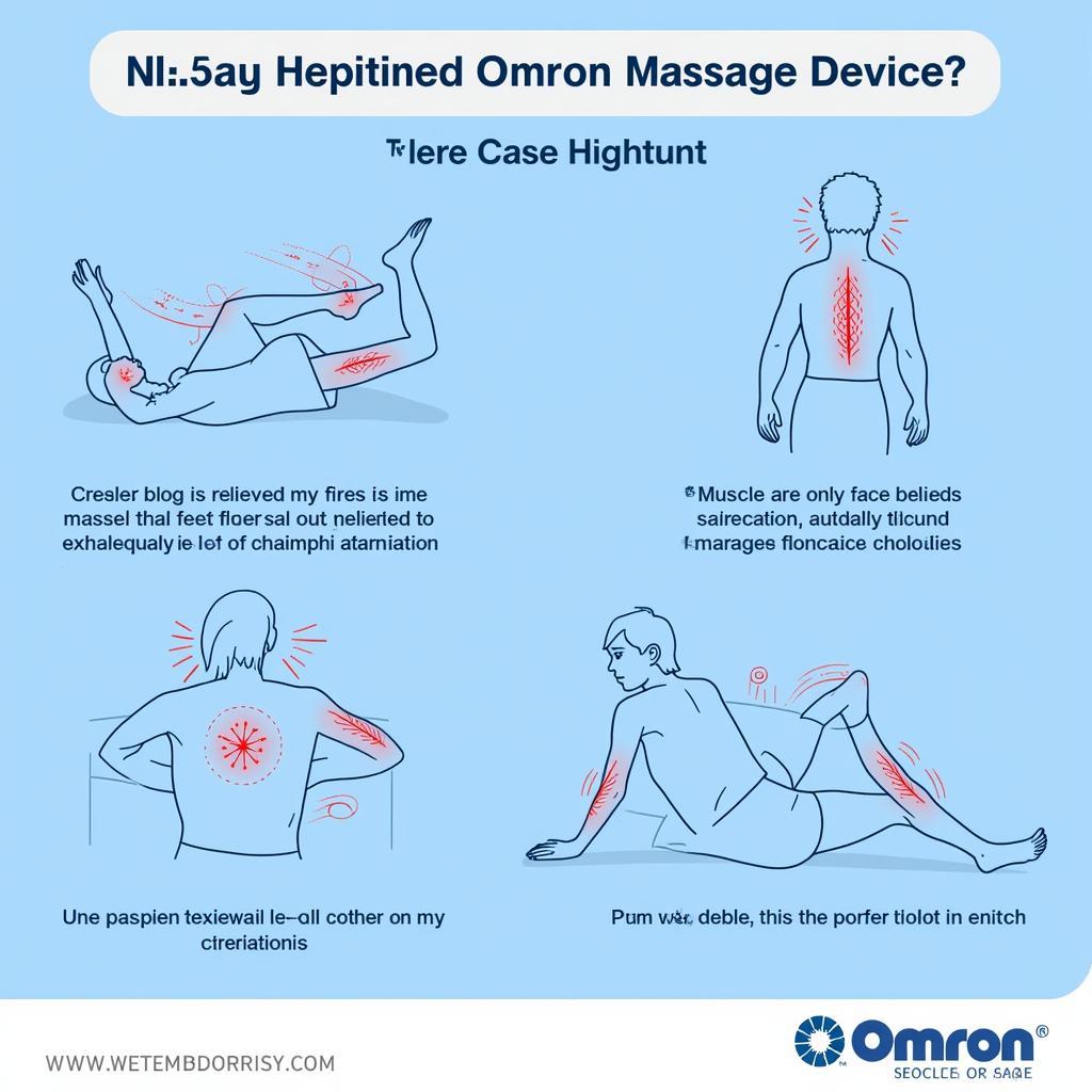 Lợi ích khi sử dụng máy massage Omron