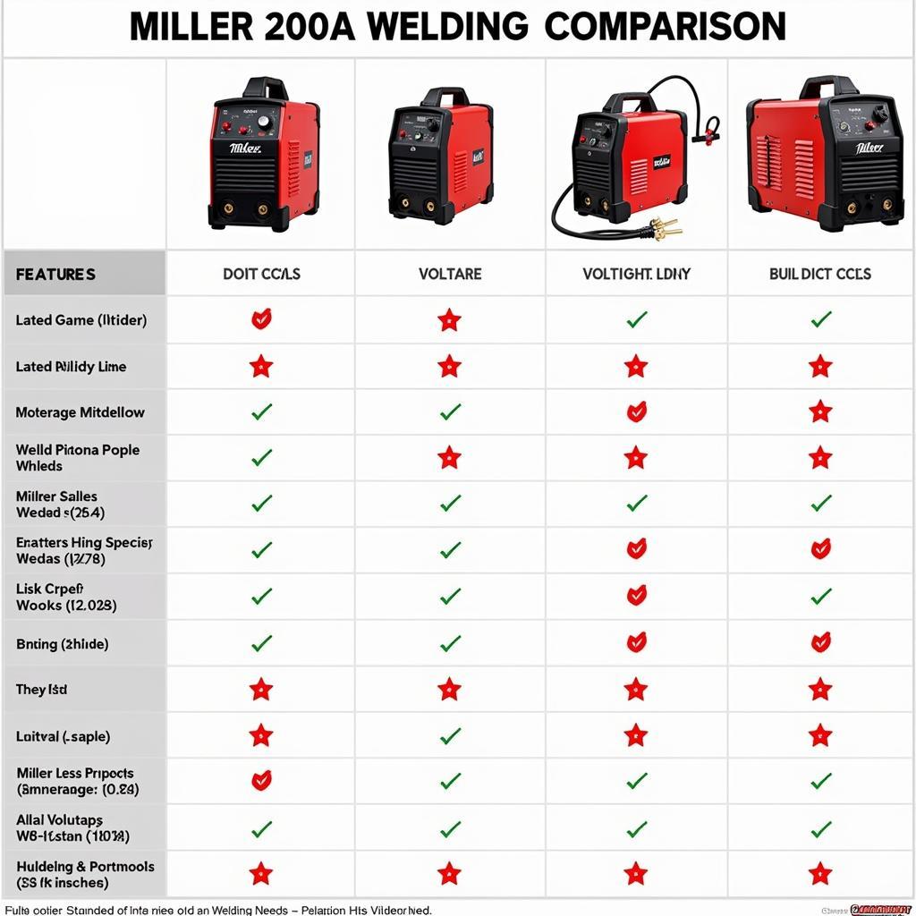 Lựa chọn máy hàn Miller 200A