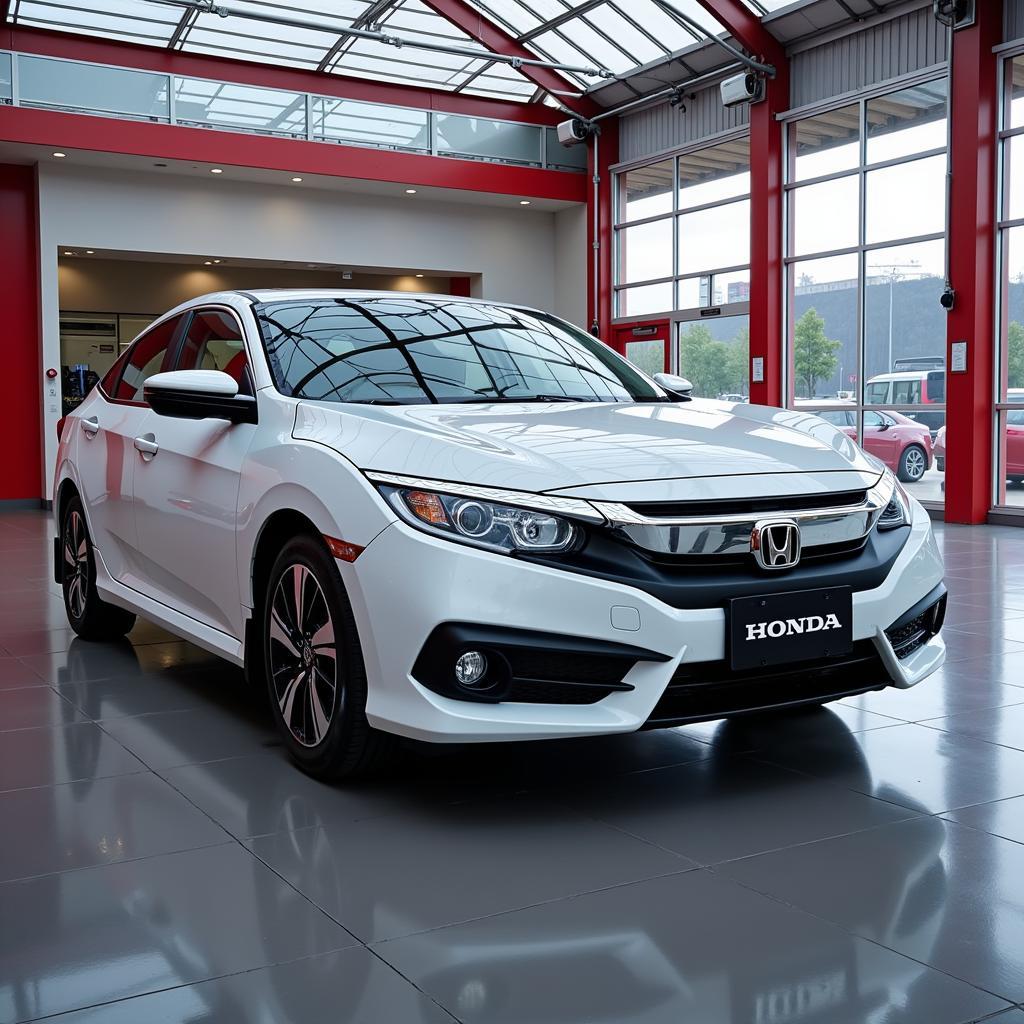 Mạng lưới đại lý Honda rộng khắp cả nước, đảm bảo dịch vụ hậu mãi chu đáo.