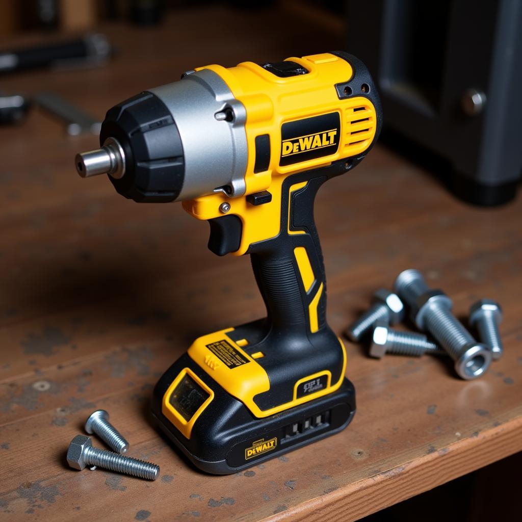 Máy bắn bu lông pin Dewalt bền bỉ