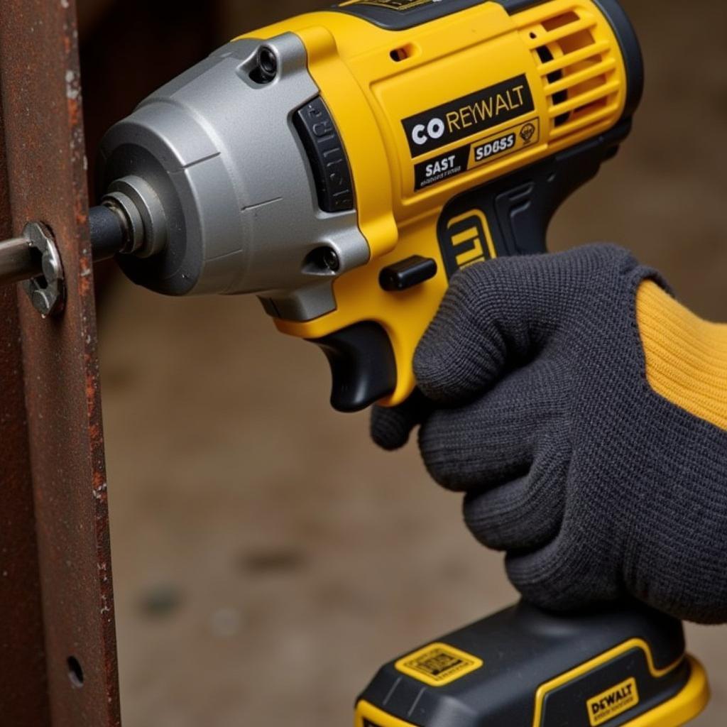 Máy bắn bu lông pin Dewalt hiệu suất cao