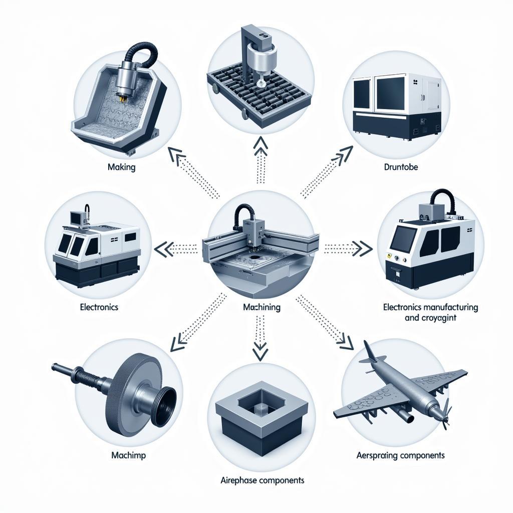 Ứng dụng của máy cắt dây CNC trong các ngành công nghiệp