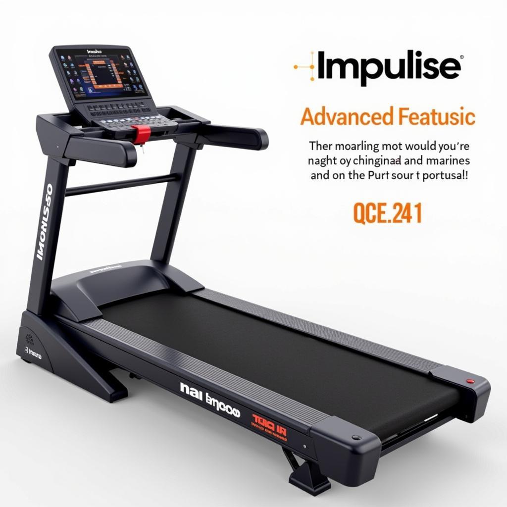 Máy chạy bộ Impulse hiện đại