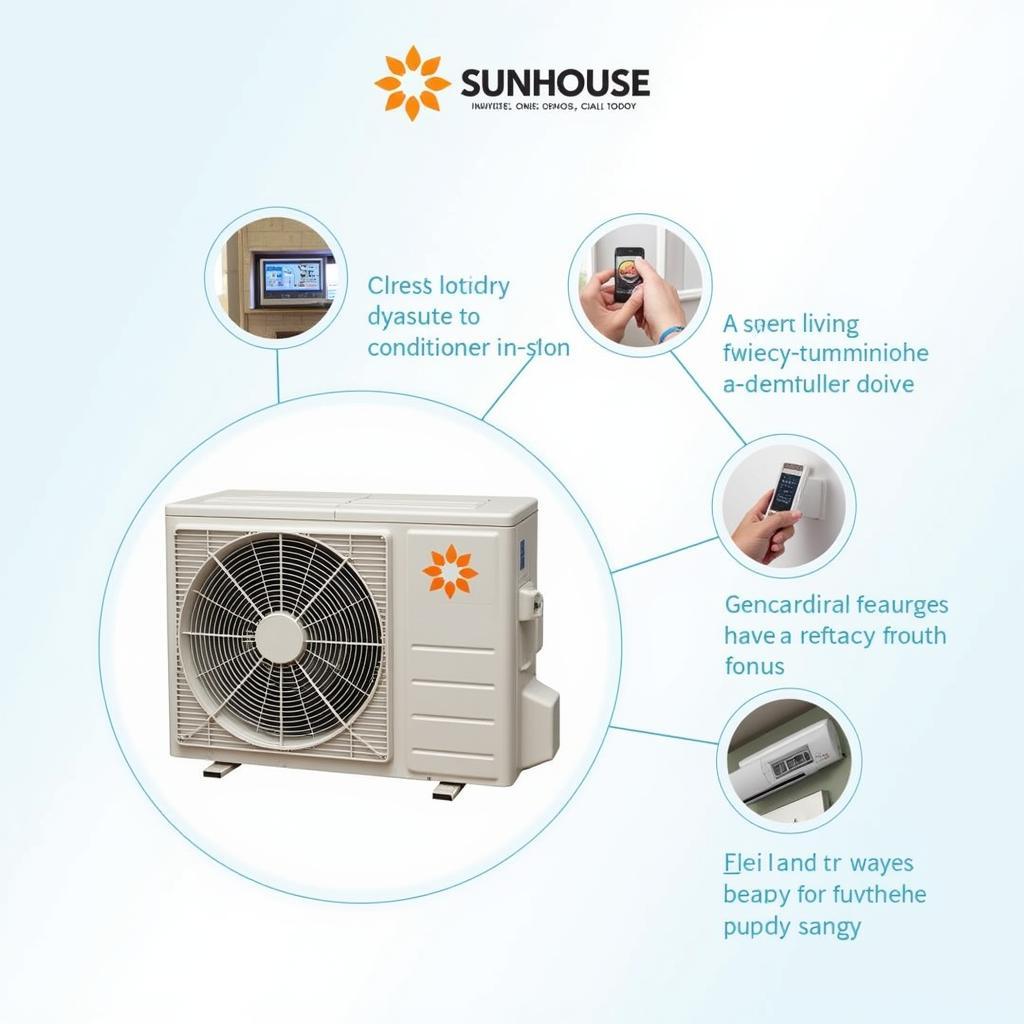 Máy điều hòa Sunhouse Inverter tiết kiệm điện