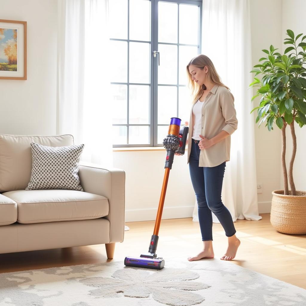 Máy hút bụi Dyson không gian sống trong lành