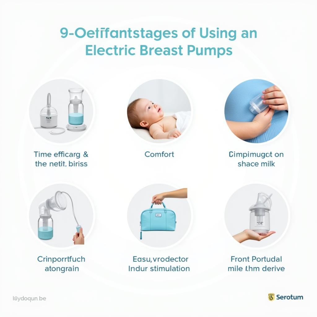 Ưu điểm của máy hút sữa electric breast pump