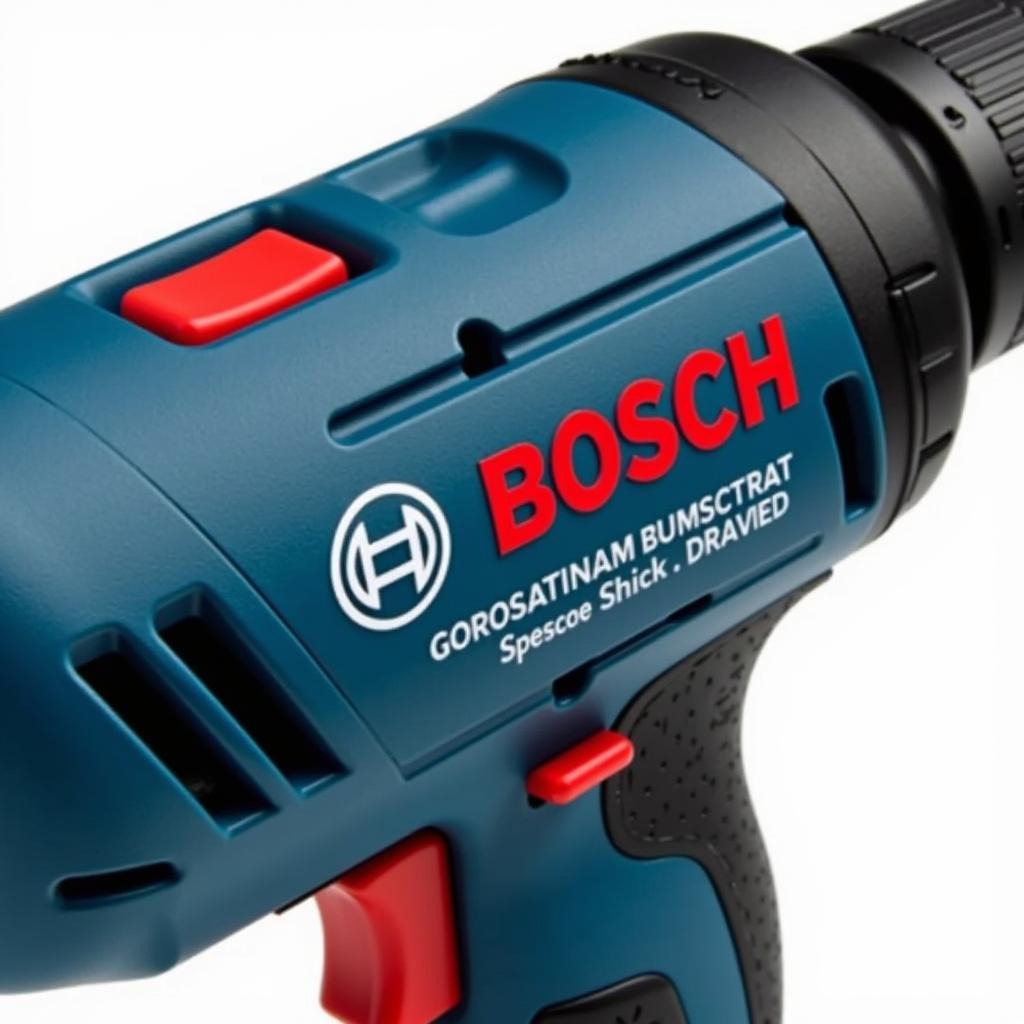 Thiết kế máy khoan cầm tay Bosch GBM 320