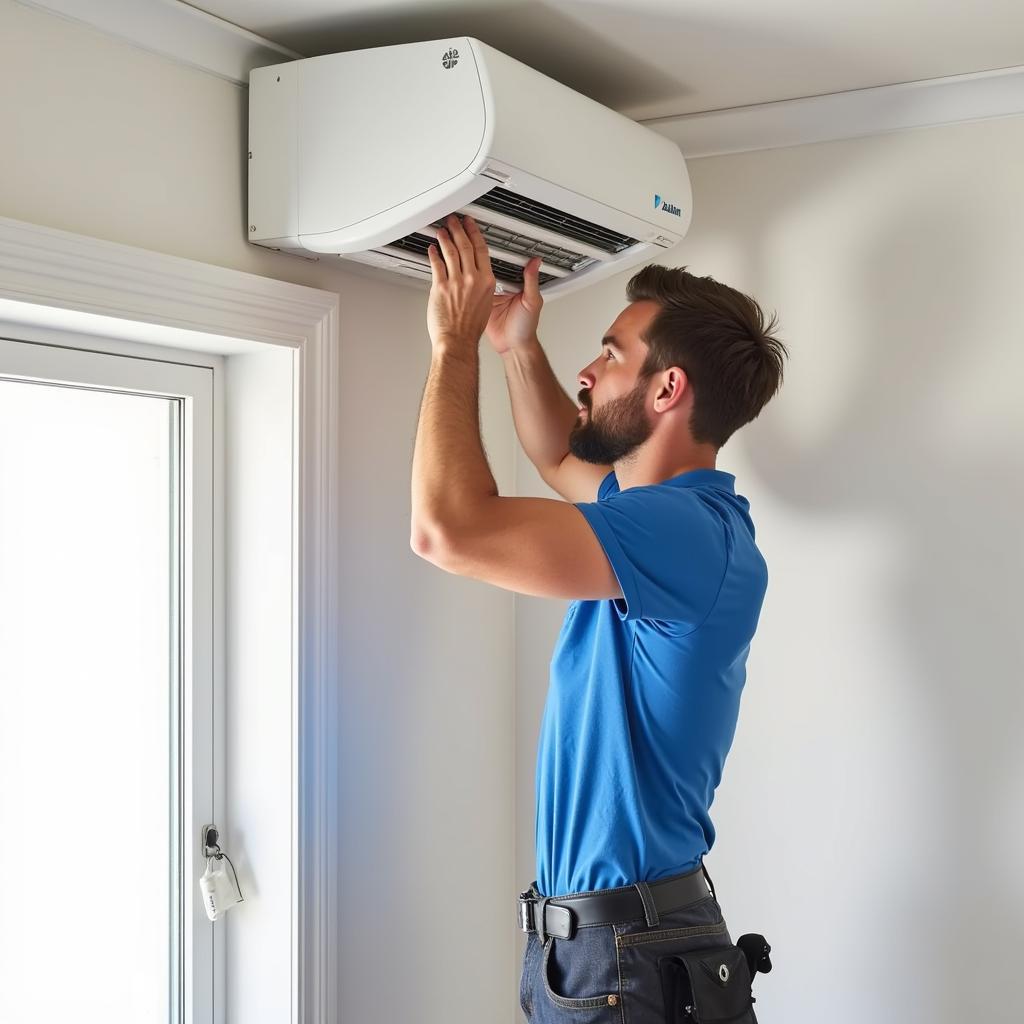 Máy lạnh Daikin âm trần lắp đặt chuyên nghiệp