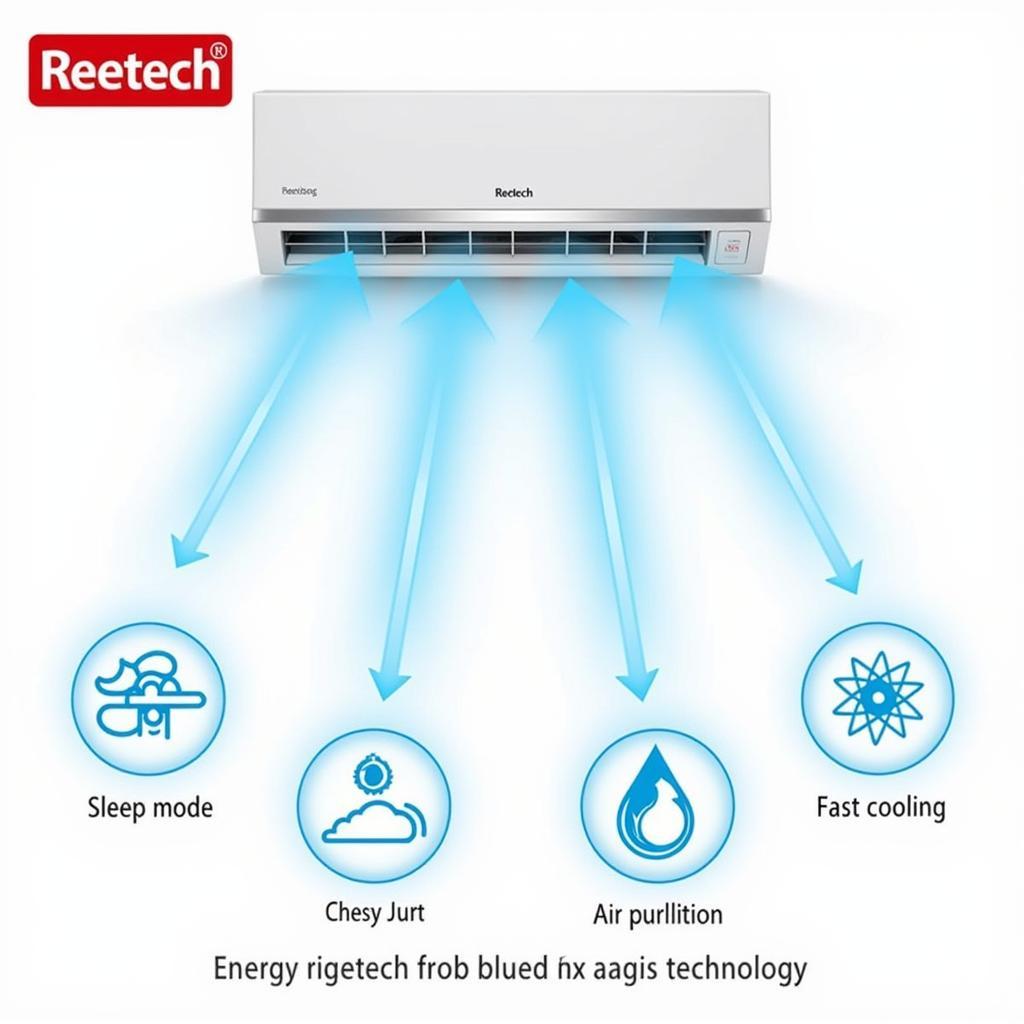 Máy lạnh Reetech với các tính năng hiện đại