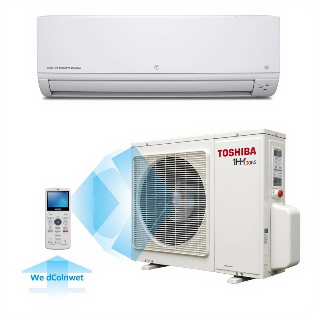 Máy lạnh Toshiba 1HP Inverter với công nghệ tiên tiến