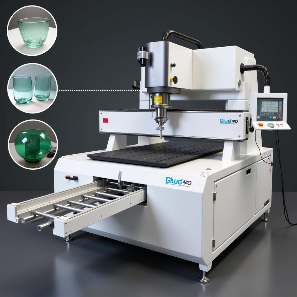 Máy mài kính tự động CNC hiện đại